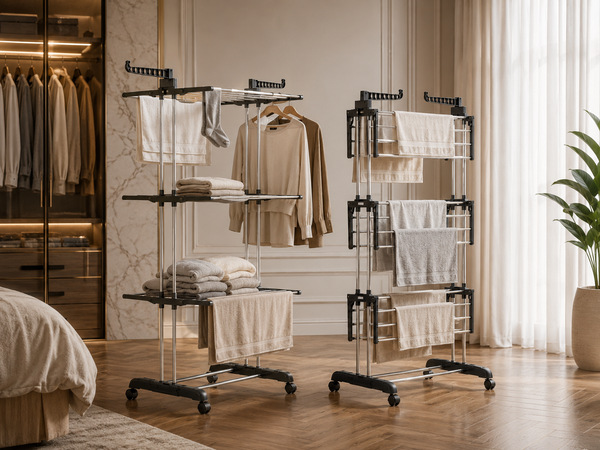 Luxe Folding Garment & Laundry Rack