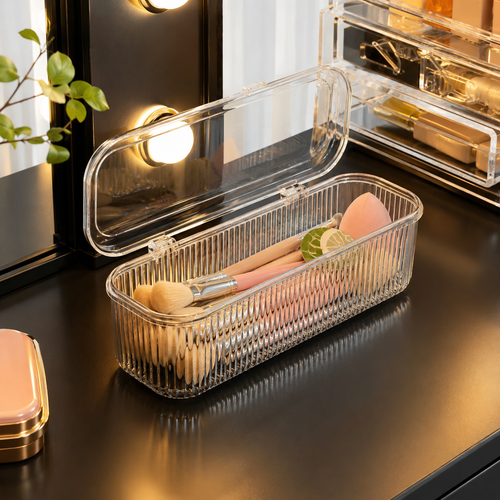 Luxe Crystal Vanity Organizer