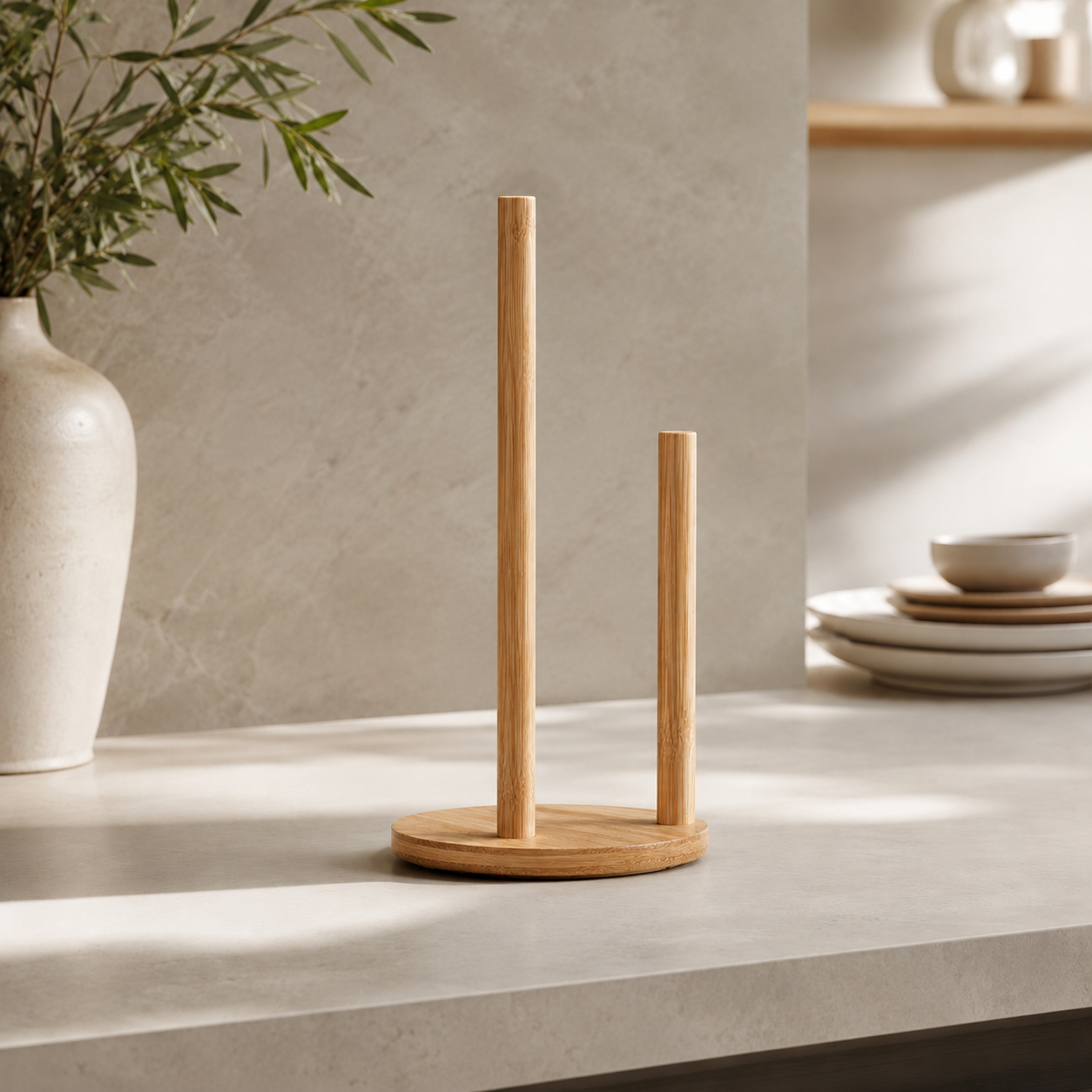 Maison Bamboo™ Paper Towel Holder