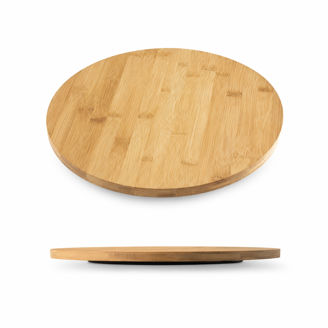 Maison Round Bamboo Vanity Tray