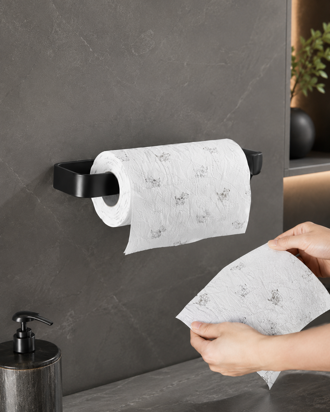 Maison Noir™ Paper Holder