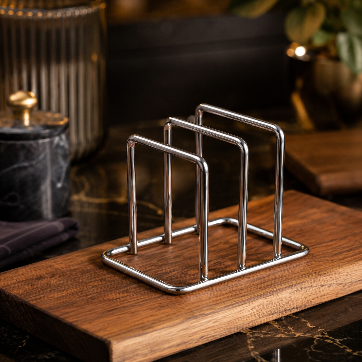 Chrome™ Board & Lid Organizer