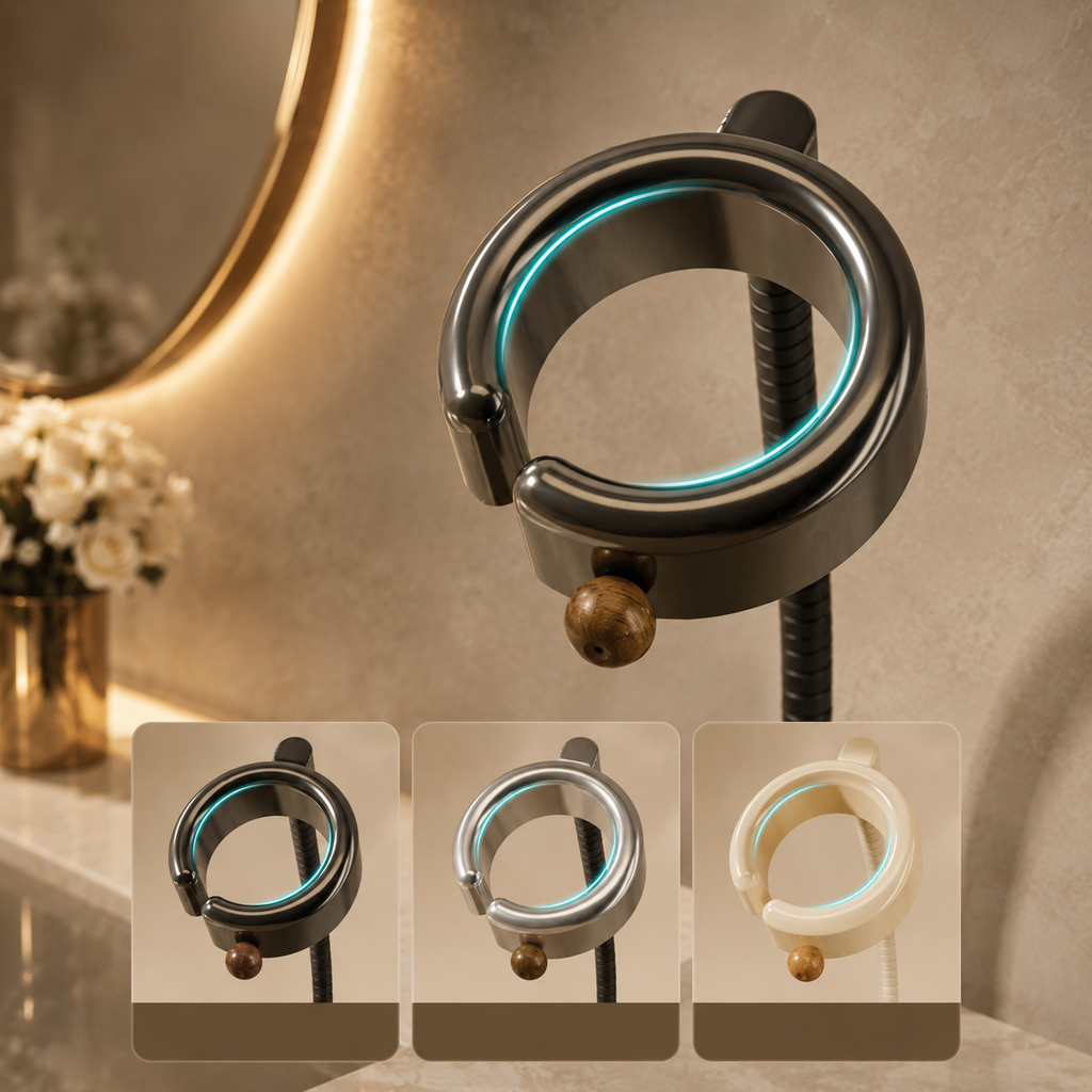 Luxe 360° Wall-Mounted Styling Tool Holder