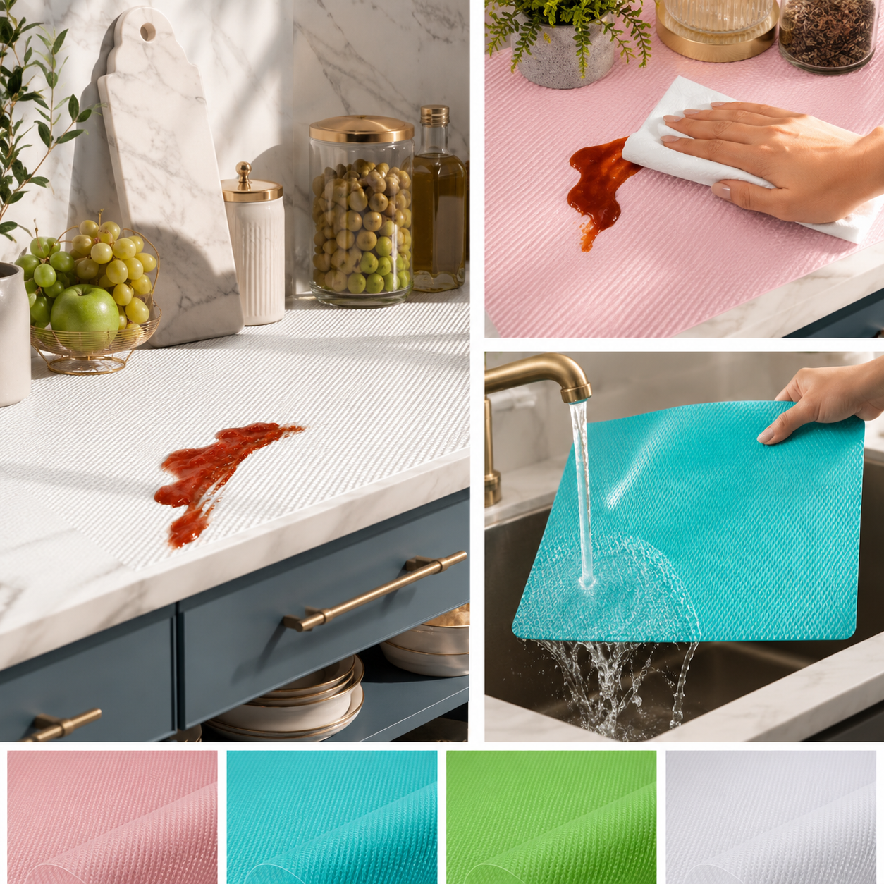 4 PCS MaisonGuard Luxe Refrigerator