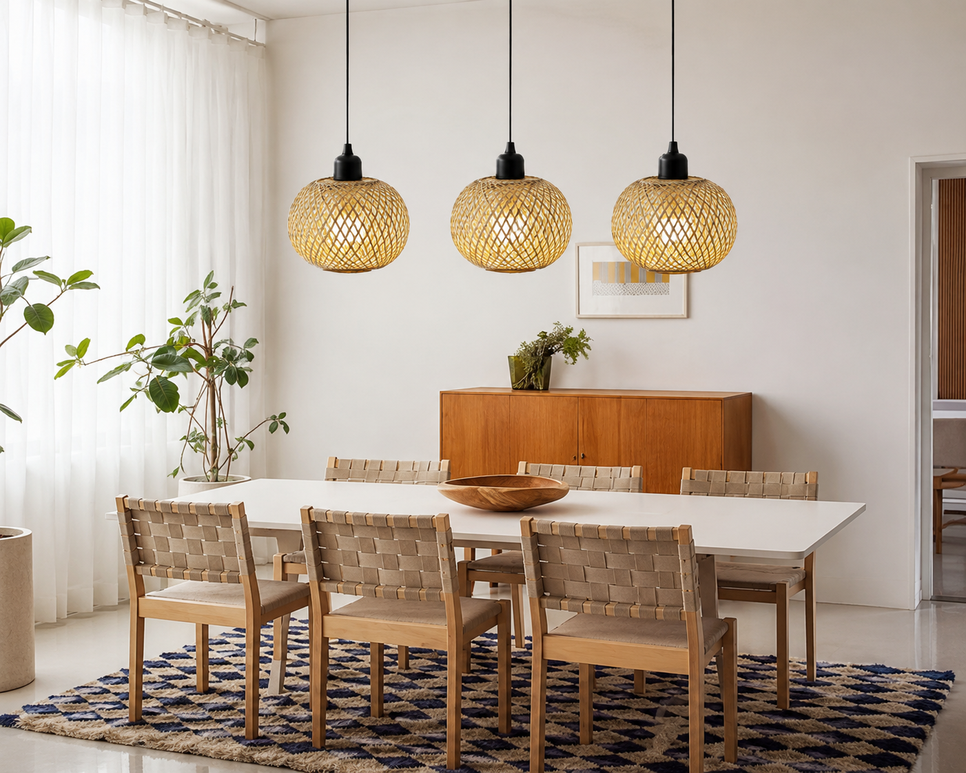 Aveline™ Woven Pendant Light