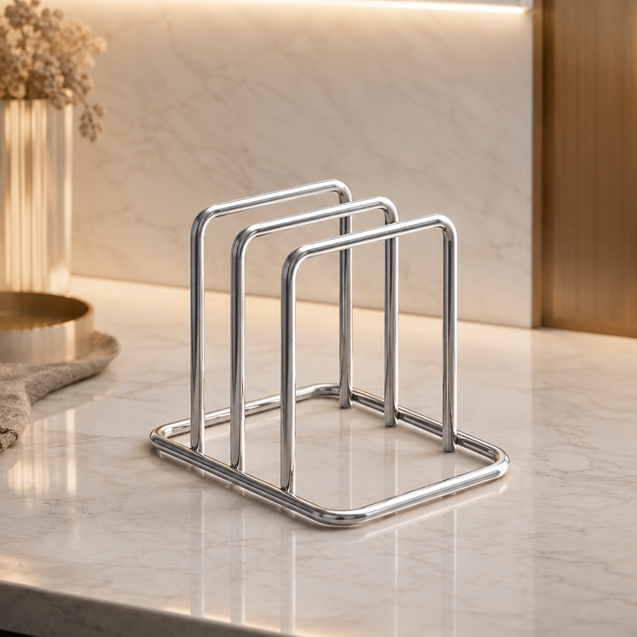 Chrome™ Board & Lid Organizer