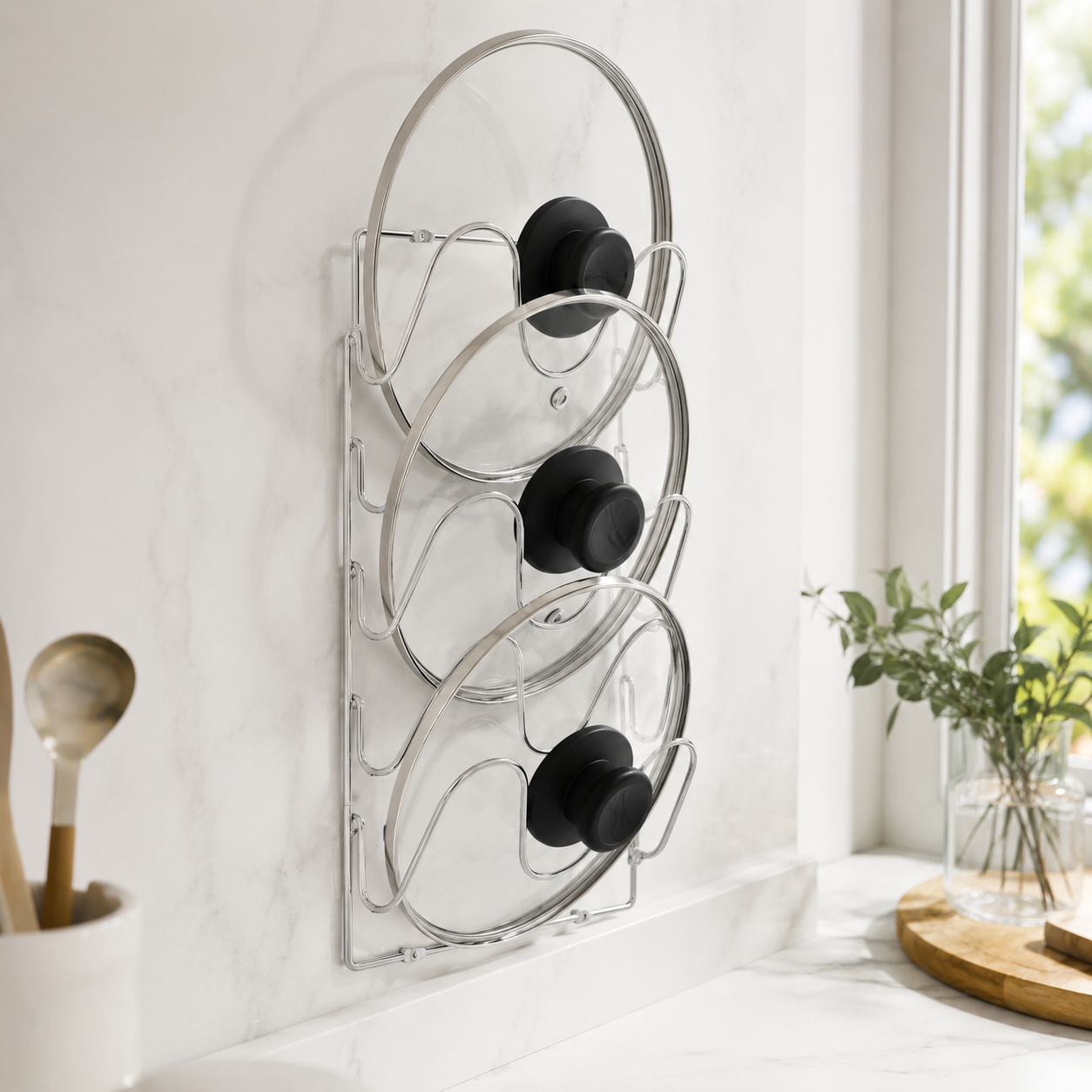 Maison Argent™ 5-Tier Lid Organizer