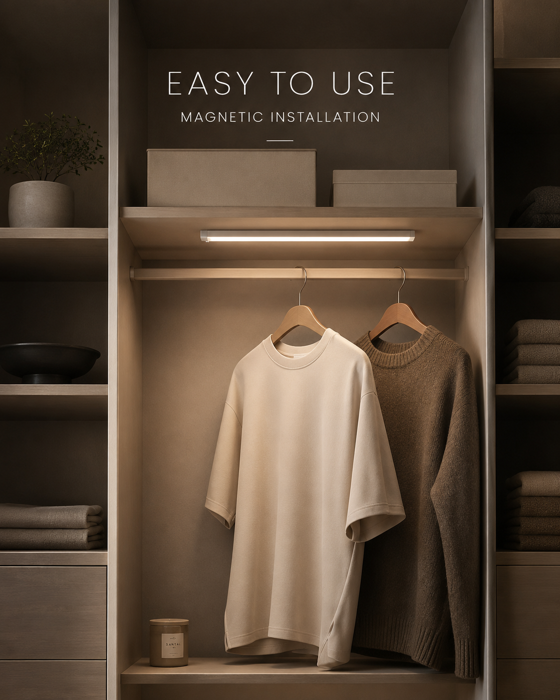 LuxeLine™ Smart Wall Light