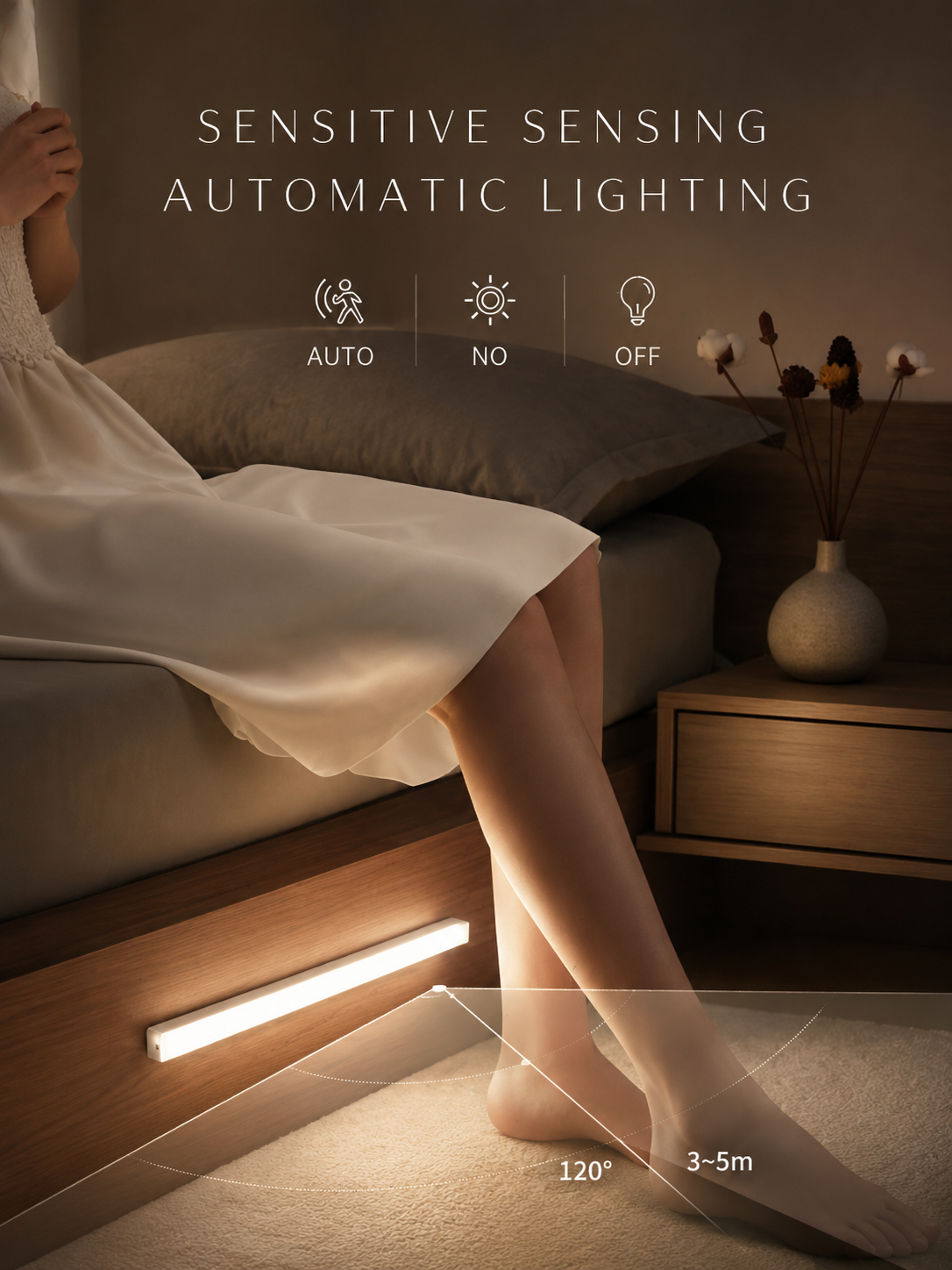 LuxeLine™ Smart Wall Light