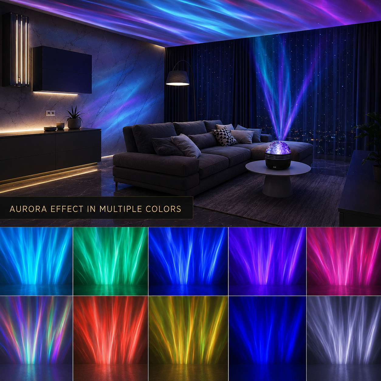 Aurora™ Galaxy Projector