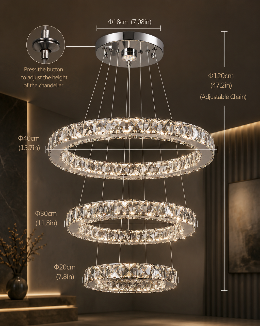 Celestia™ Grand Chandelier