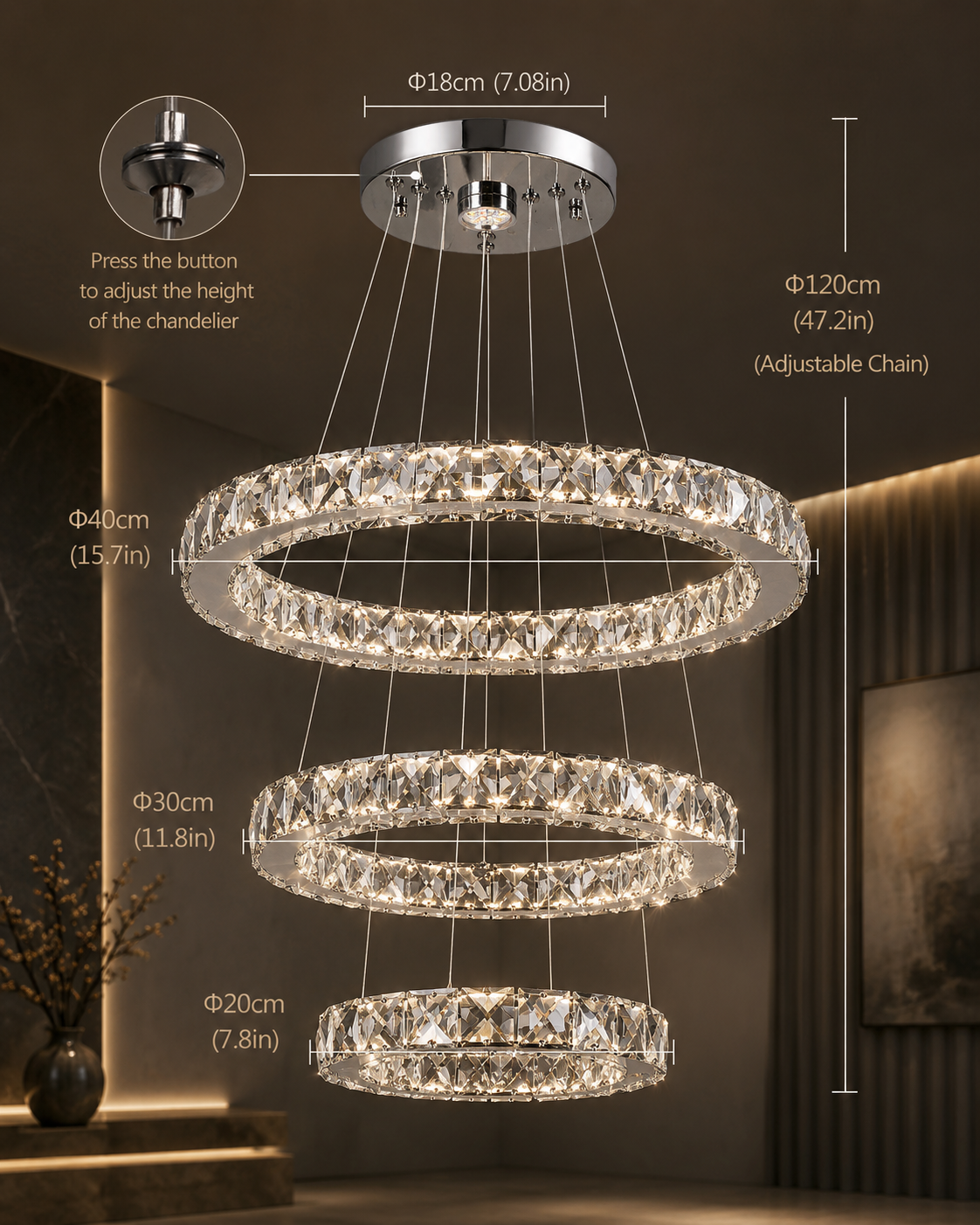 Celestia™ Grand Chandelier