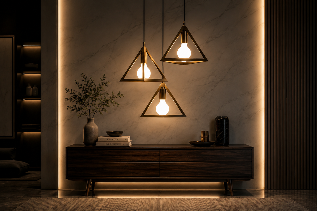 Apex™ Triangle Pendant Light