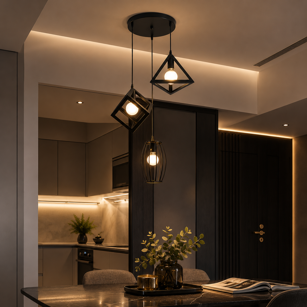 Apex™ Triangle Pendant Light