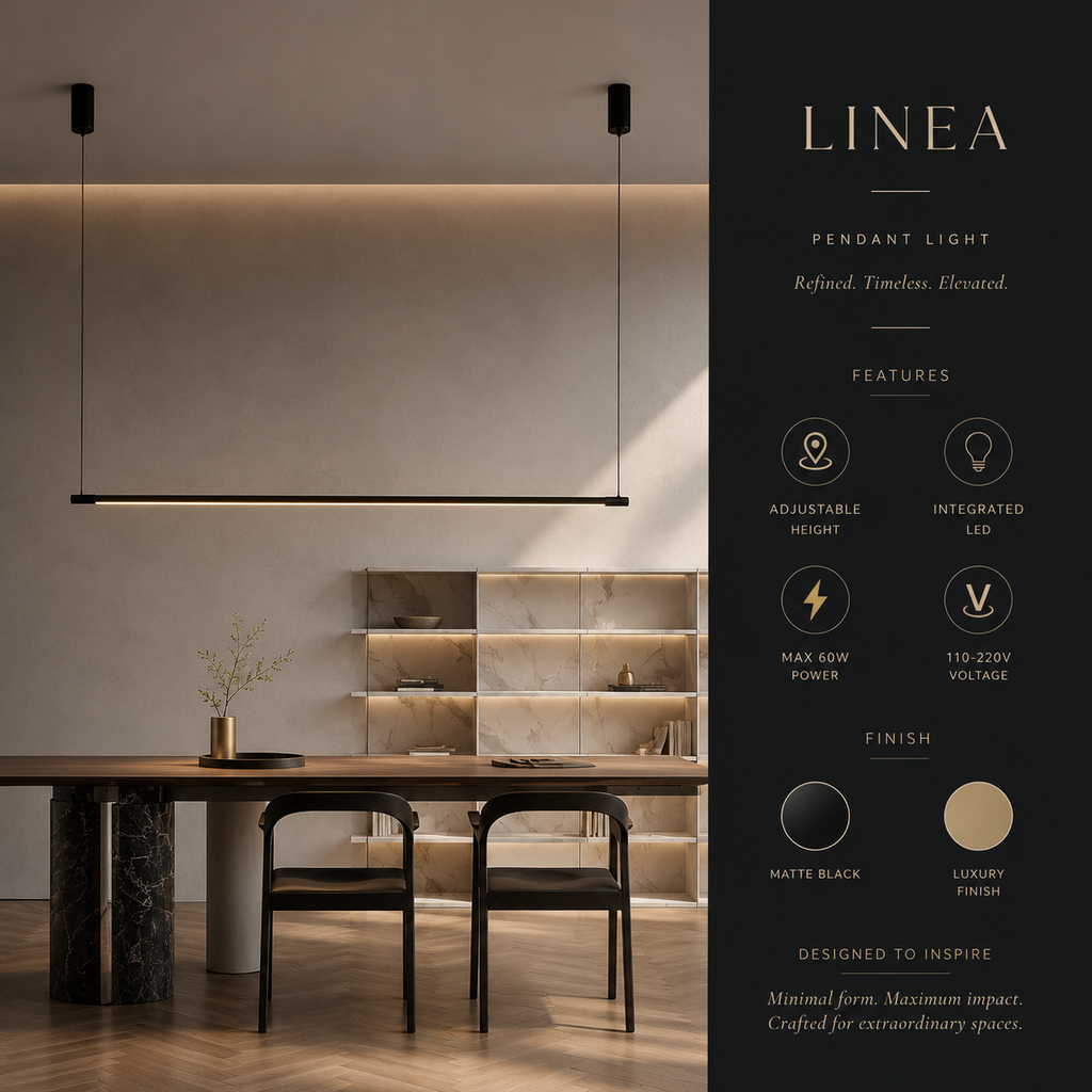 Linear Pendant Light