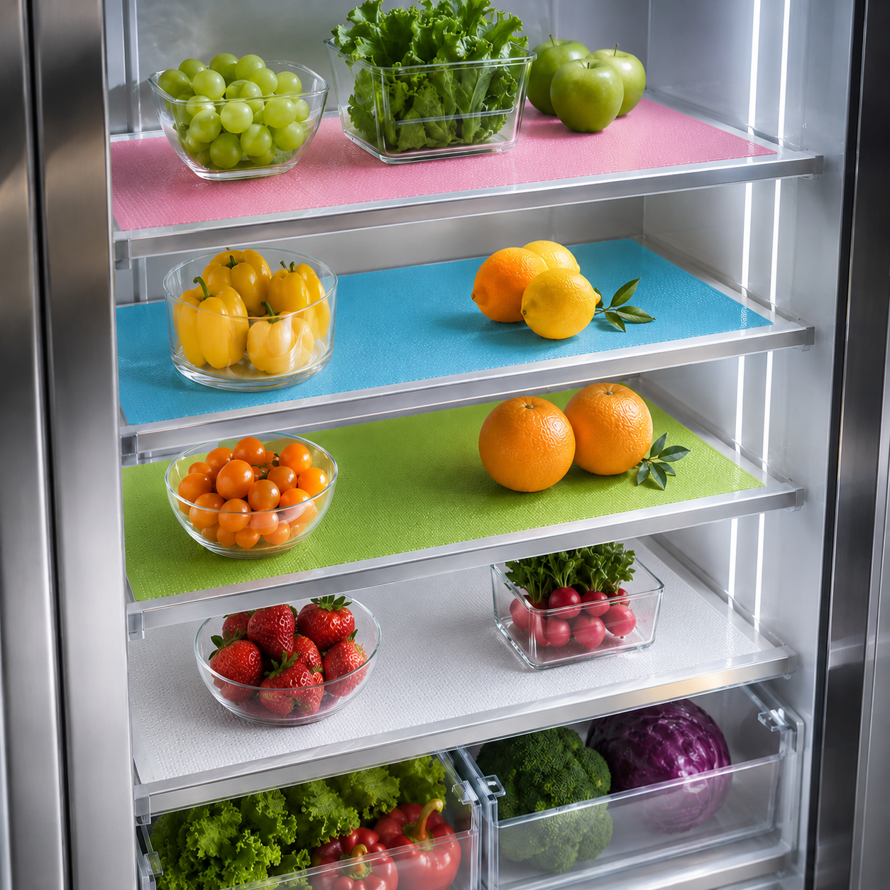 4 PCS MaisonGuard Luxe Refrigerator