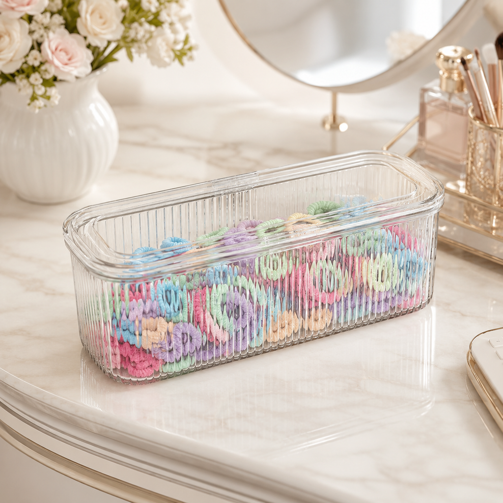 Luxe Crystal Vanity Organizer