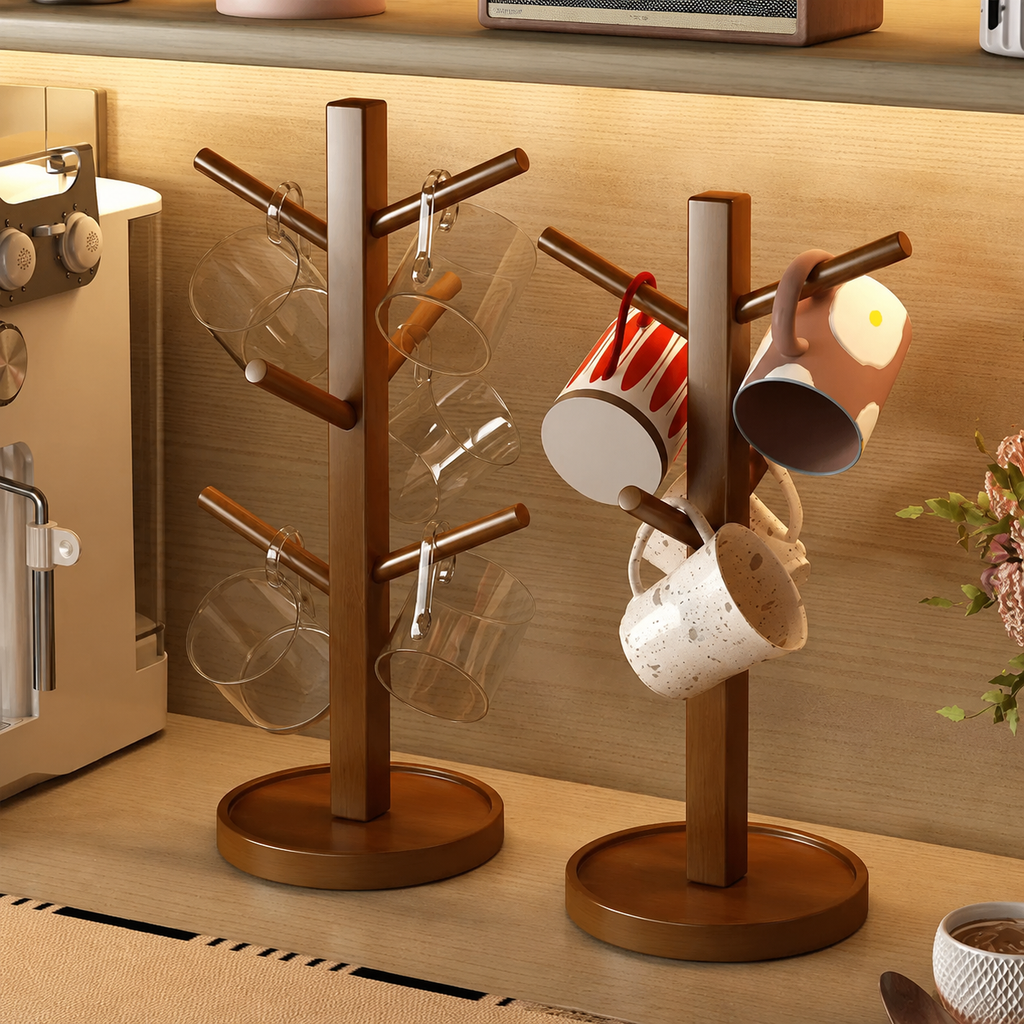 Maison Arbor™ Wooden Mug Stand