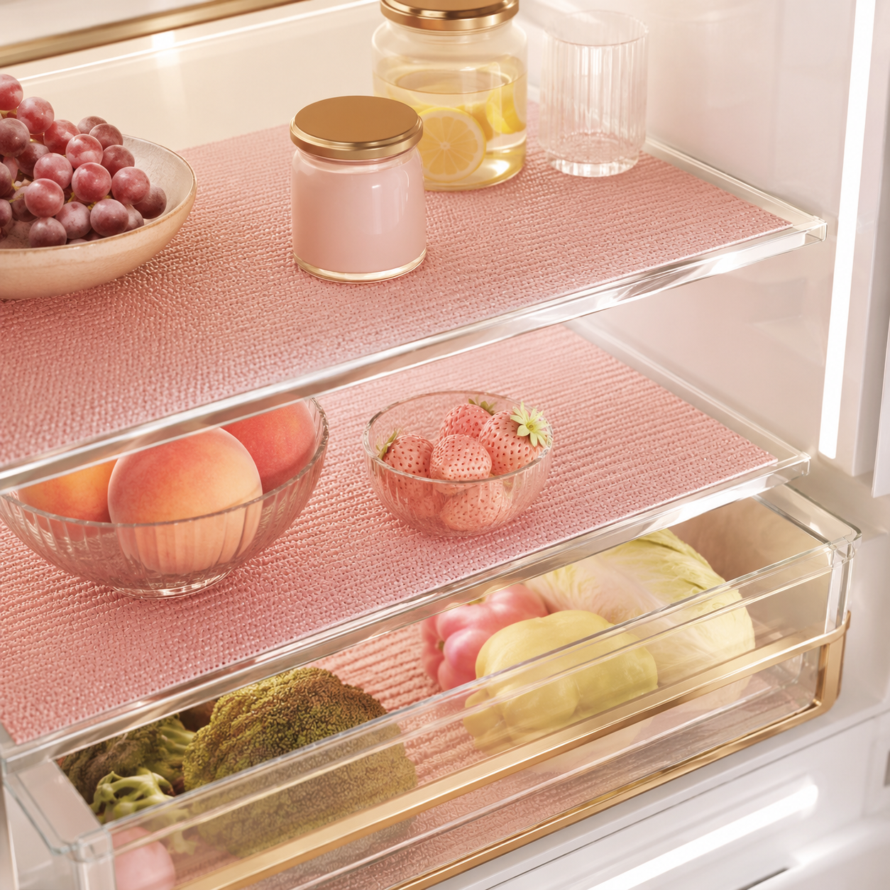 4 PCS MaisonGuard Luxe Refrigerator