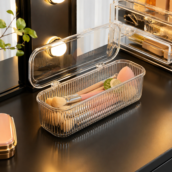 Luxe Crystal Vanity Organizer