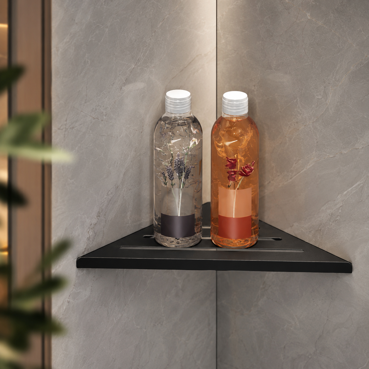 Luxe Corner Shower Shelf