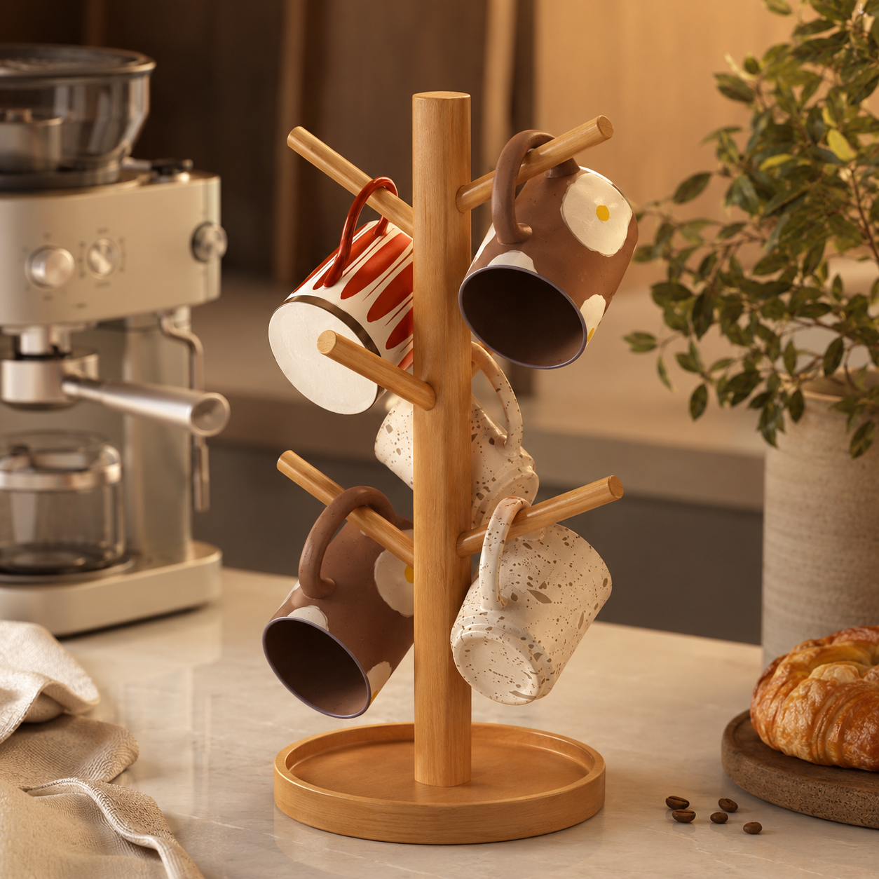 Maison Arbor™ Wooden Mug Stand