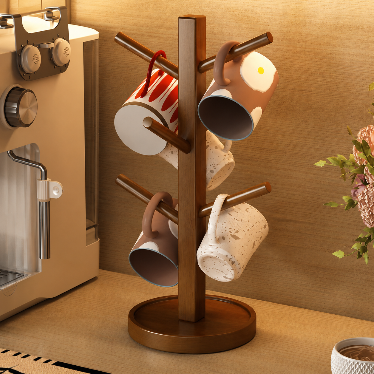 Maison Arbor™ Wooden Mug Stand