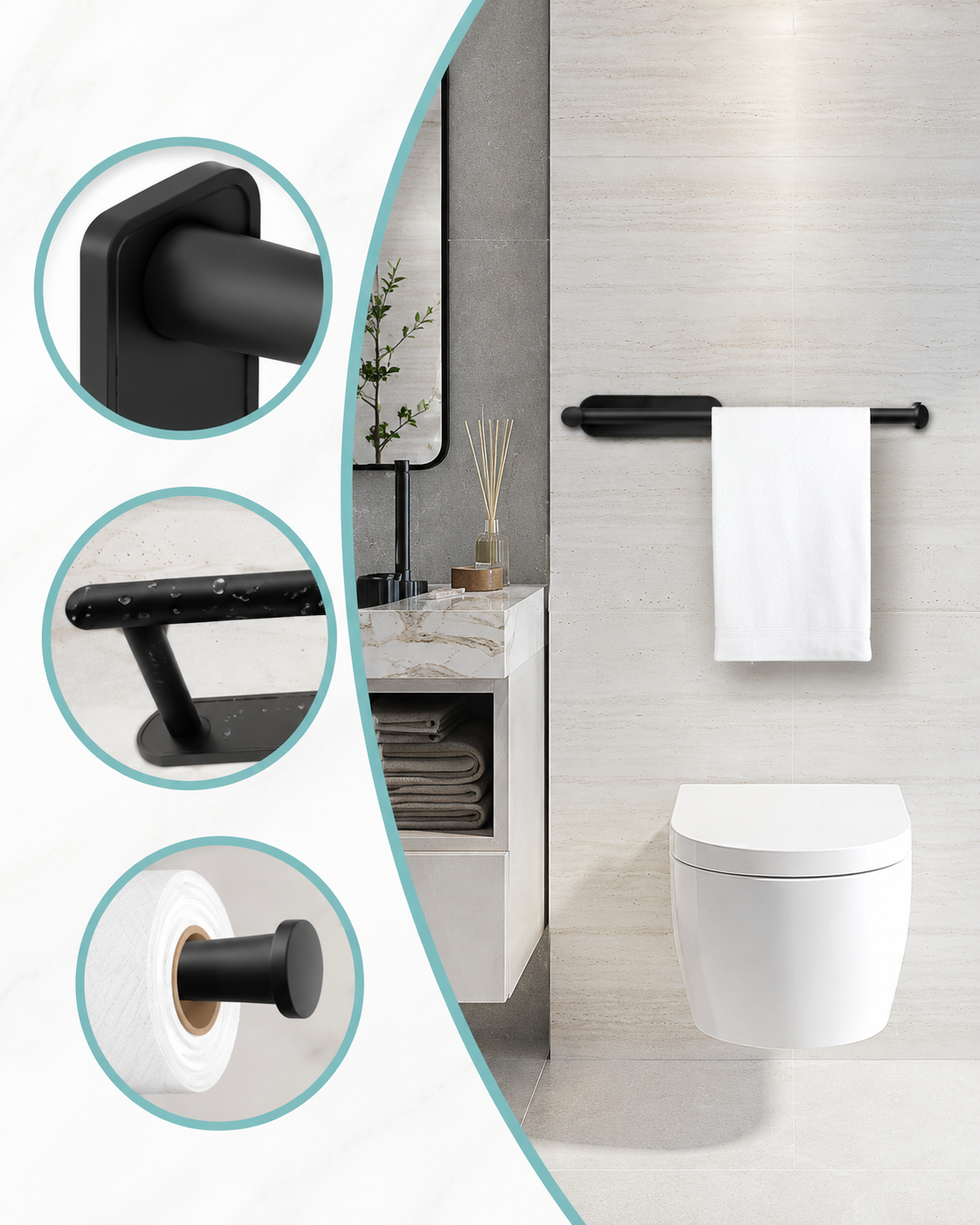 Maison Noir™ Paper Holder